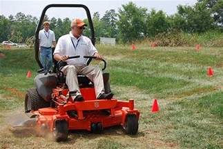 how to mow with a zero turn mower